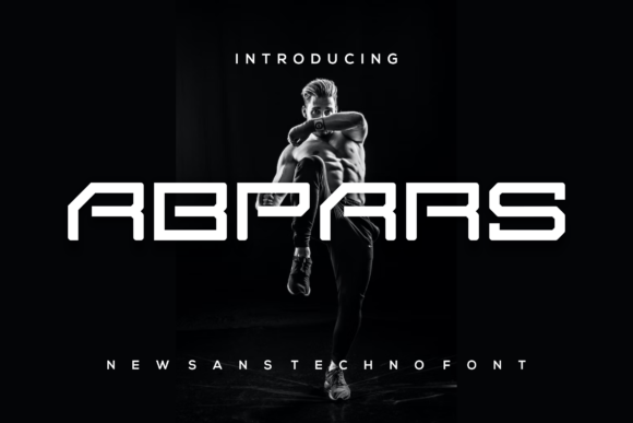 Abpars: A Cyberpunk Display Font That Actually Works in Real Branding