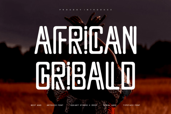 African Gribald: A Decorative Font That Anchors Cultural Confidence
