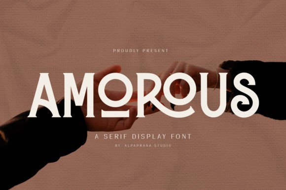 Amorous: A Serif Font That Elevates Real Branding Work