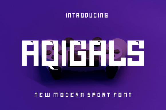 Aqigals Font: A Bold, Modern Typeface for Small Business Branding