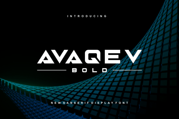 Avaqev: A Strong, Modern Sans Serif Font for Small Business Branding