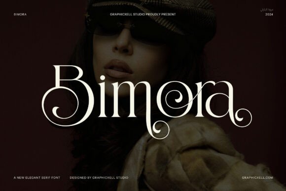 Bimora: A Refined Serif Font for Digital Branding