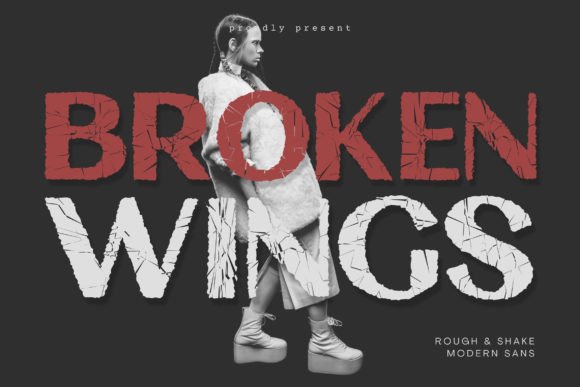Broken Wings: A Modern Sans Serif for Thoughtful Typography