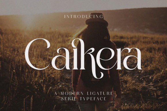 Caikera: A Modern Serif Font That Breathes With Your Brand