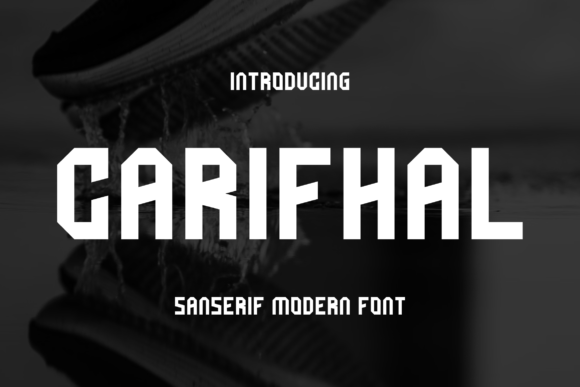 Carifhal: A Bold, Modern Sans Serif Font for Crafters