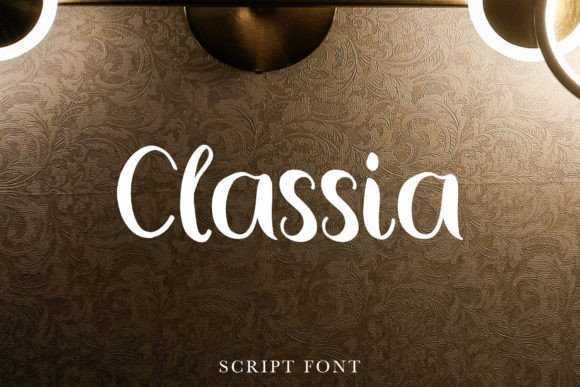 Classia: A Hand-Drawn Script Font That Feels Like Home