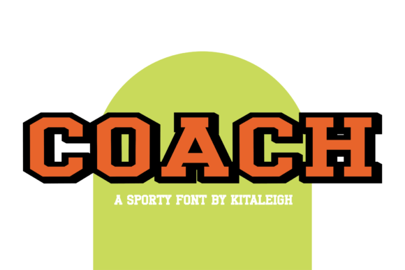 Coach: A Bold Serif Font That Anchors Your Editorial Voice