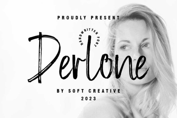Derlone: A Modern Script Font That Commands Attention