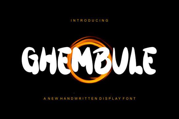 Ghembule: A Bold Modern Typeface for Digital Branding
