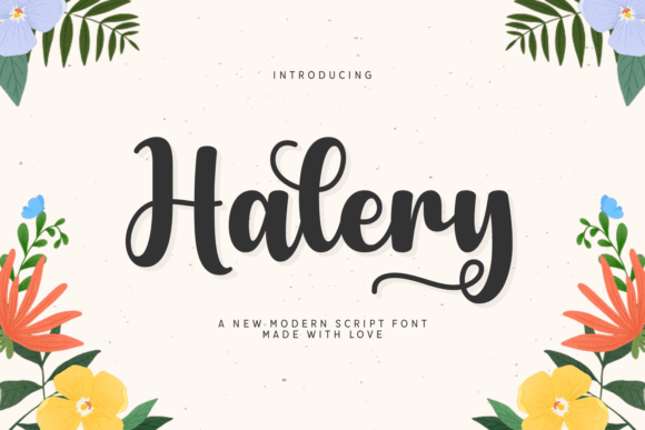 Halery: A Script Font That Earns Its Place