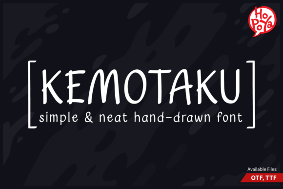 Kemotaku Font: A Friendly, Professional Script for Small Businesses