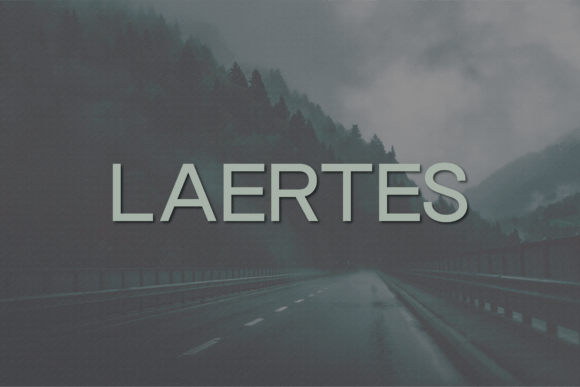 Laertes: A Classy Sans Serif for Real Branding Work