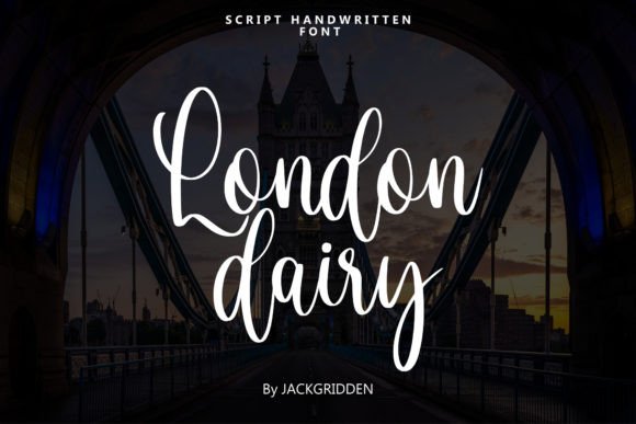 London Dairy Font: Elegant Branding for Small Businesses
