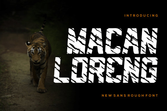 Macan Loreng: A Modern Sans Serif Font for Scroll-Stopping Campaigns