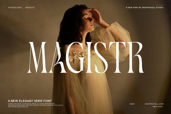 Magistr: A Refined Serif Font for Handmade Labels & Printables