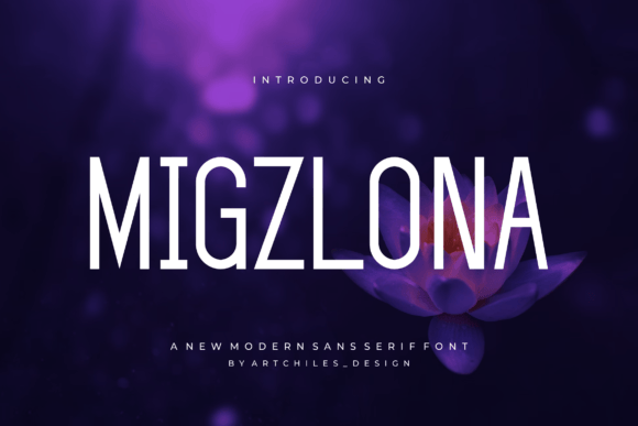 Migzlona: A Clean Sans Serif Font for Campaign Clarity