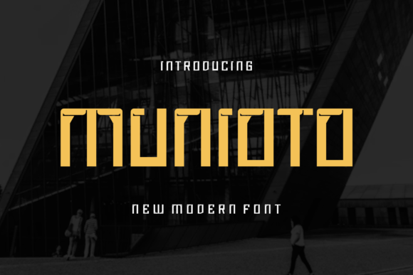 Munioto: A Bold, Authentic Sans Serif Display Font for Editorial Design