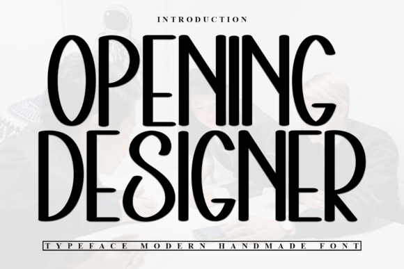Opening Designer: A Clean Sans Serif Font for Modern Web Layouts