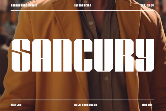 Sancury: A Modern Sans Serif Typeface for Editorial Clarity